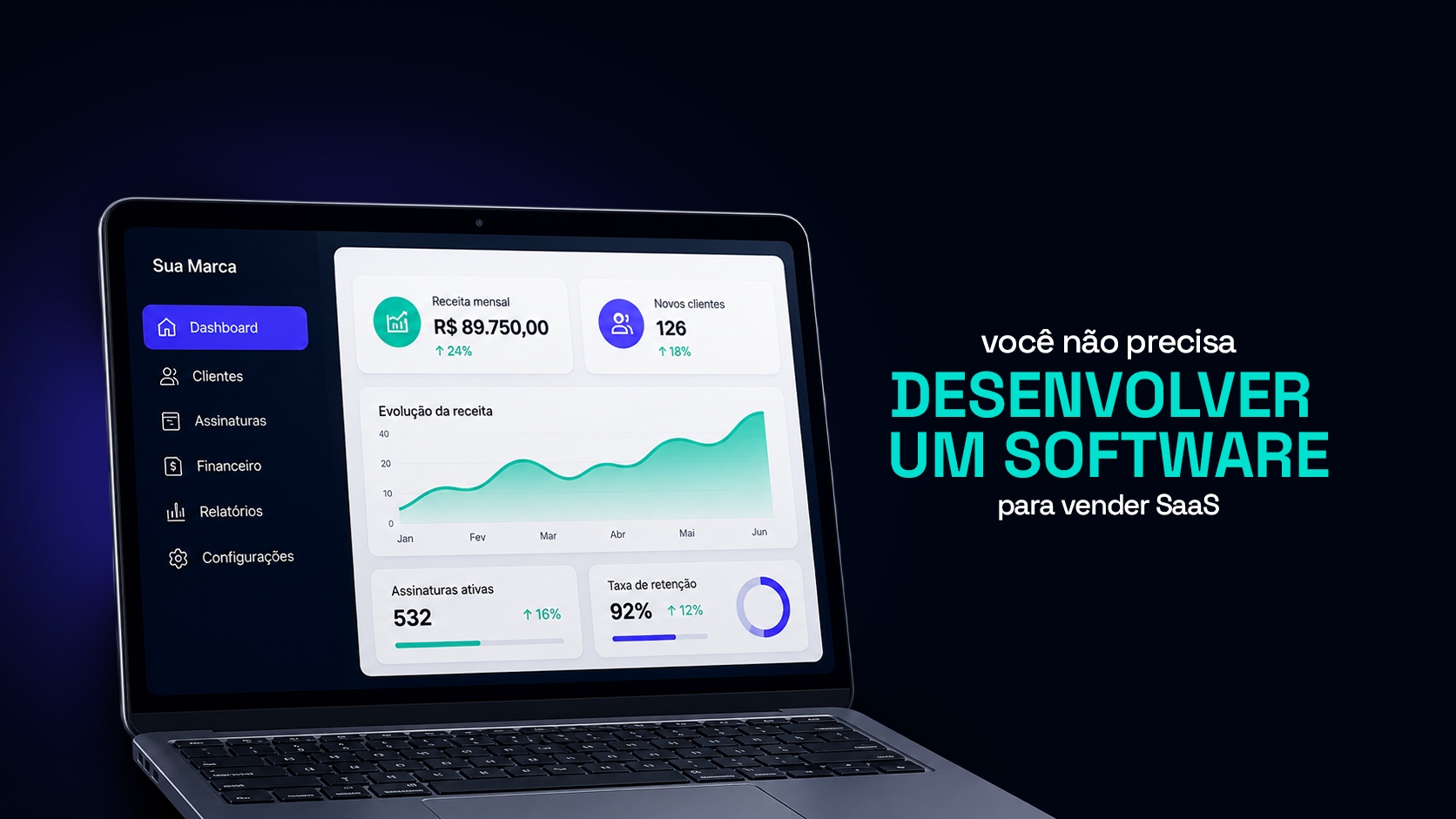 Você não precisa desenvolver um software para vender SaaS