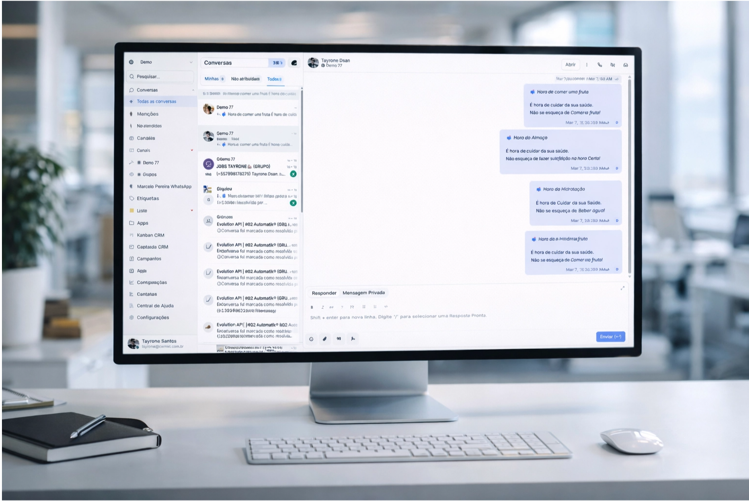 SaaS White Label para Atendimento Multicanal